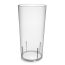 AKU® PP-Trinkbecher, 400 ml/0,40 l, Mehrweg, Kunststoff, transparent/leicht milchig, B-Ware