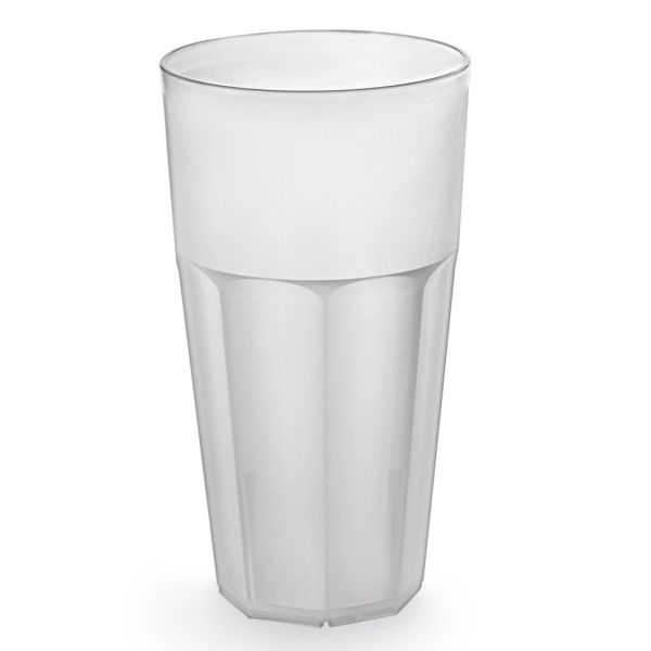 AKU PP-Cocktailglas 400 ml/0,40 l, Mehrweg, Kunststoff, gefrostet