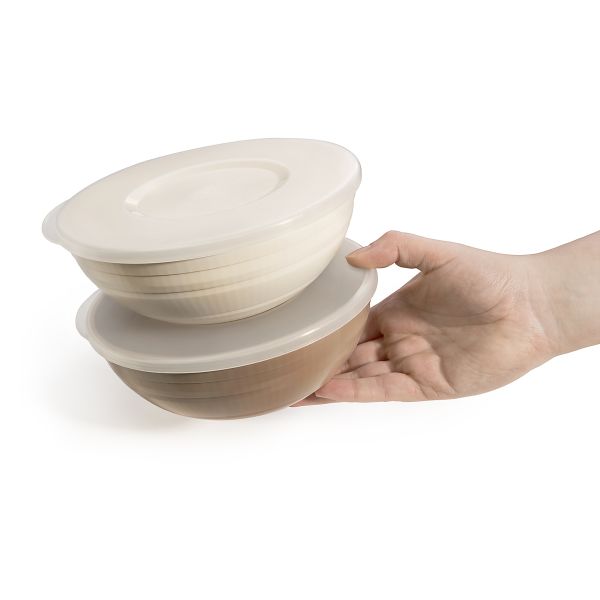 AKU Bowl, 700 ml/0,70 l, Mehrweg, Kunststoff, cremewei, B-Ware